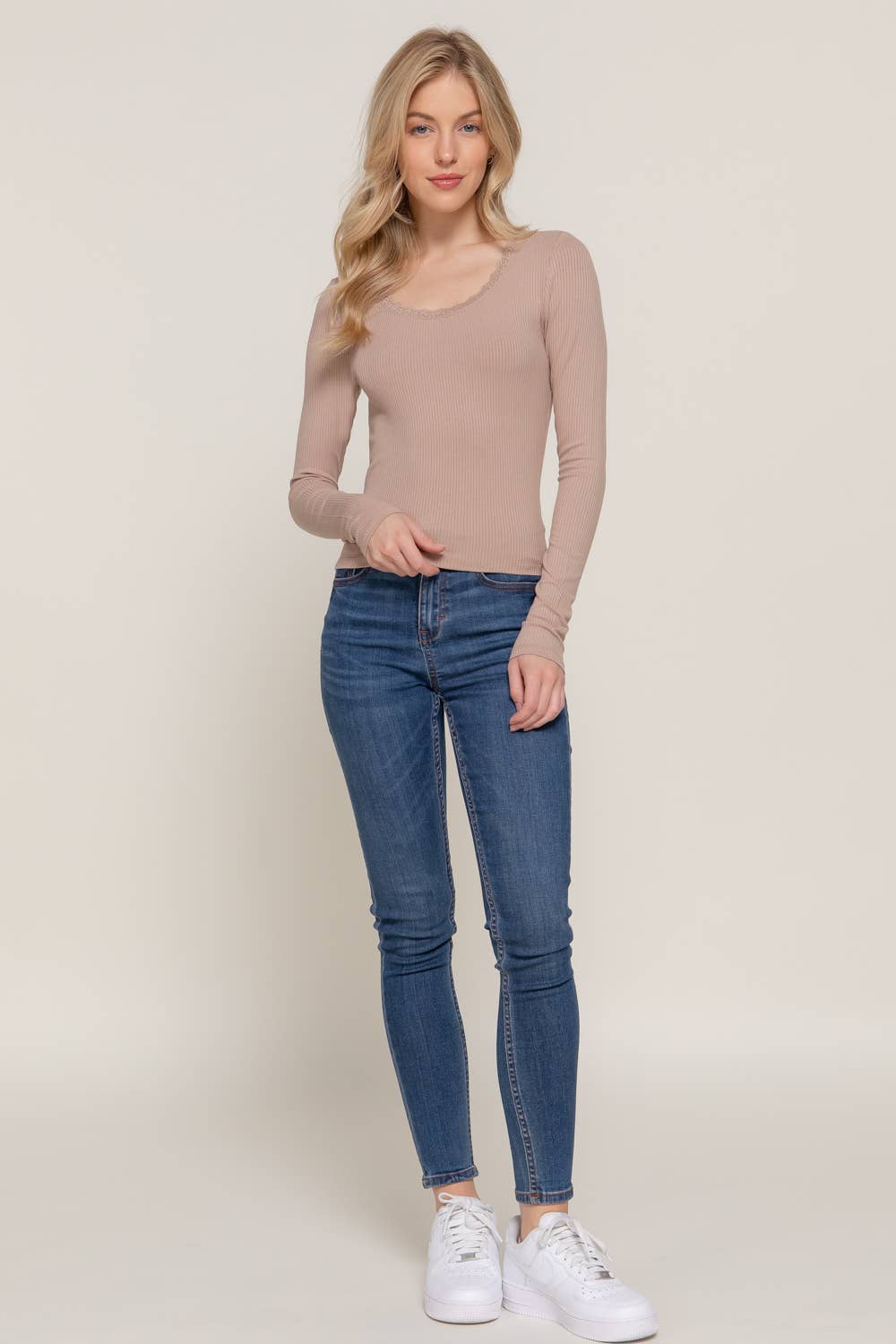 Women’ Rib Knit Top - alternate view