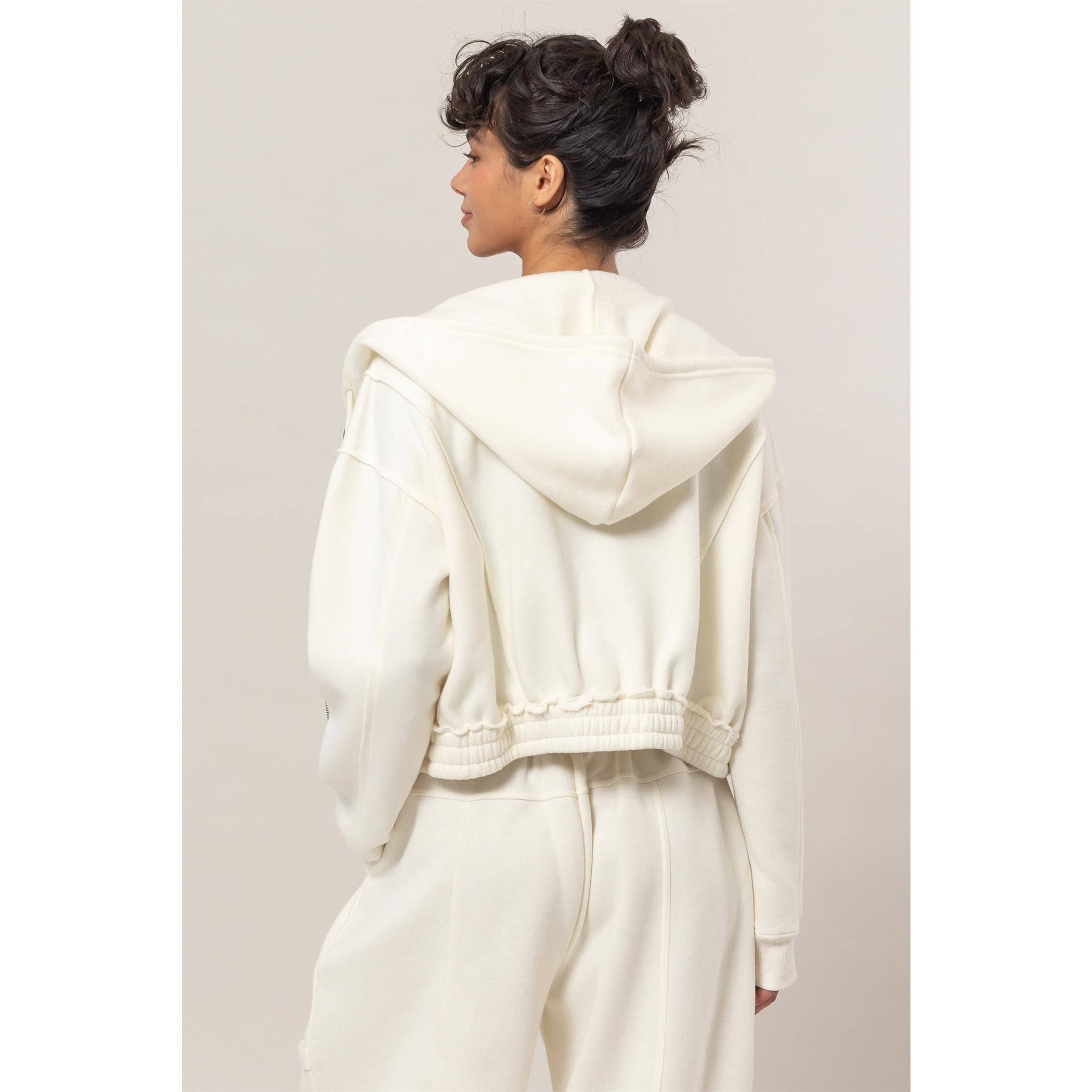 Cropped Zip - alternate view