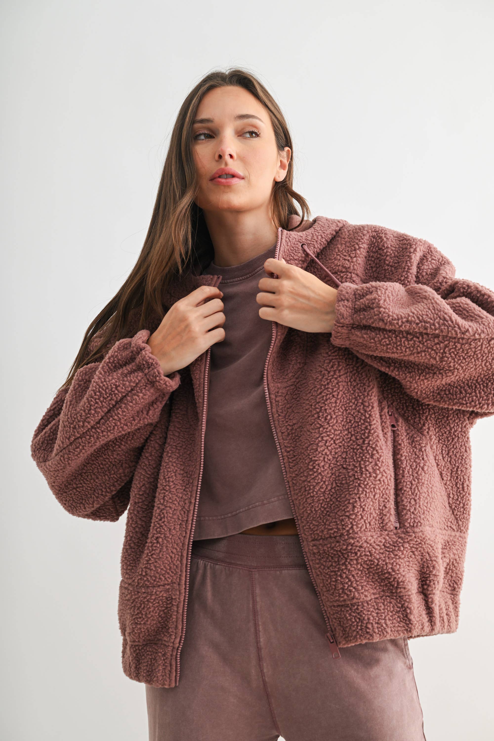 Hooded Fleece Jacket