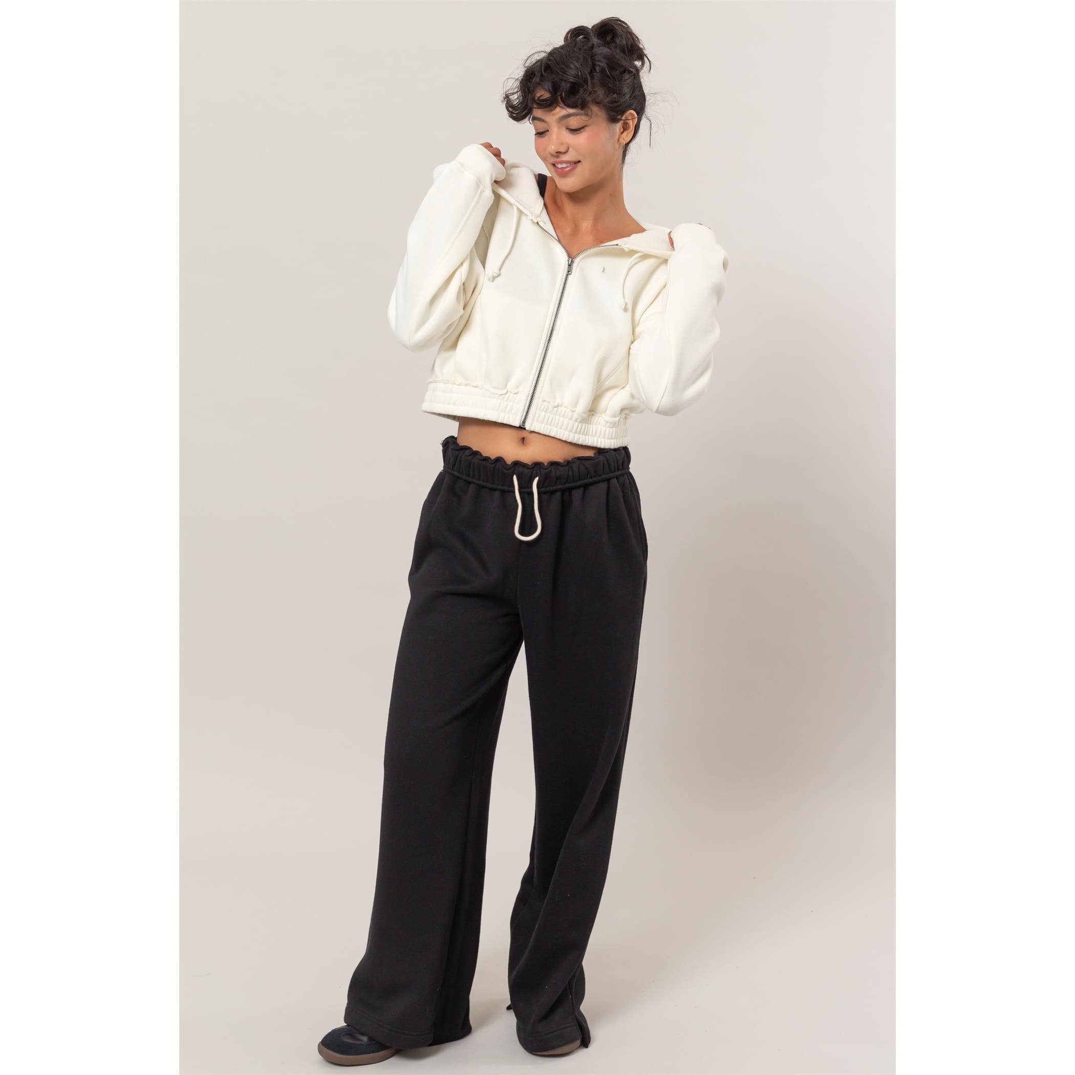 Cropped Zip