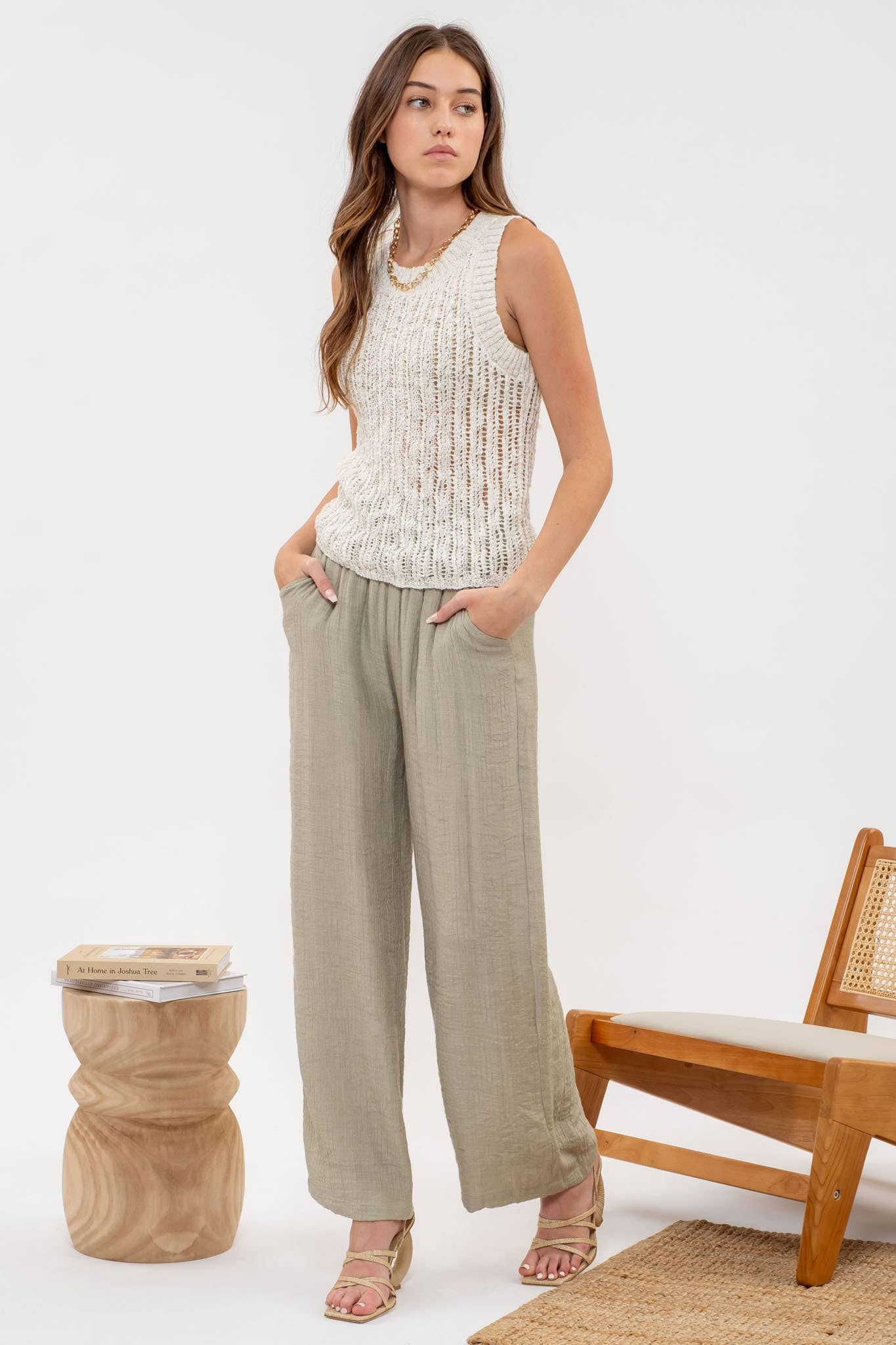 Crochet Knit Top