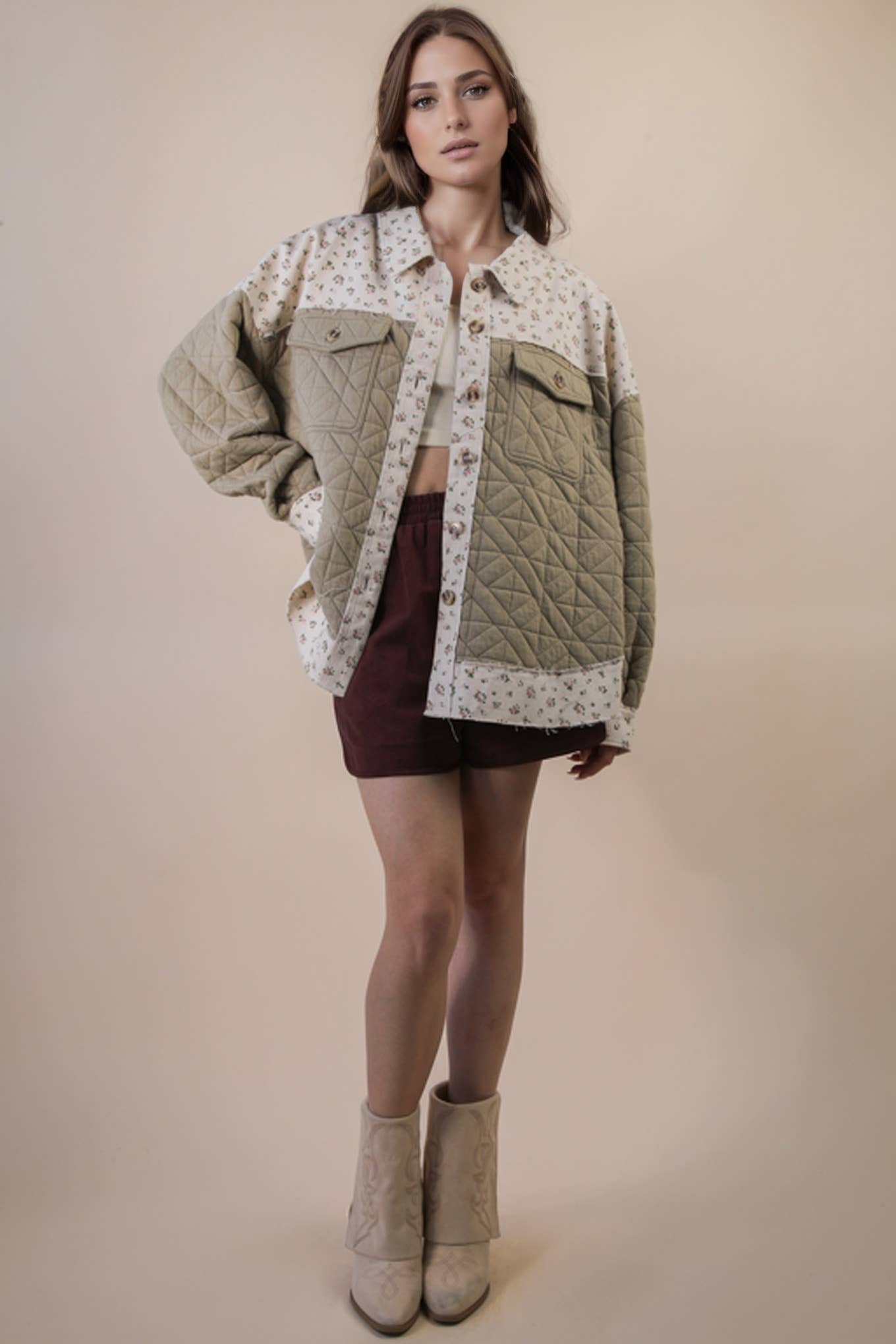 Quilted Shacket