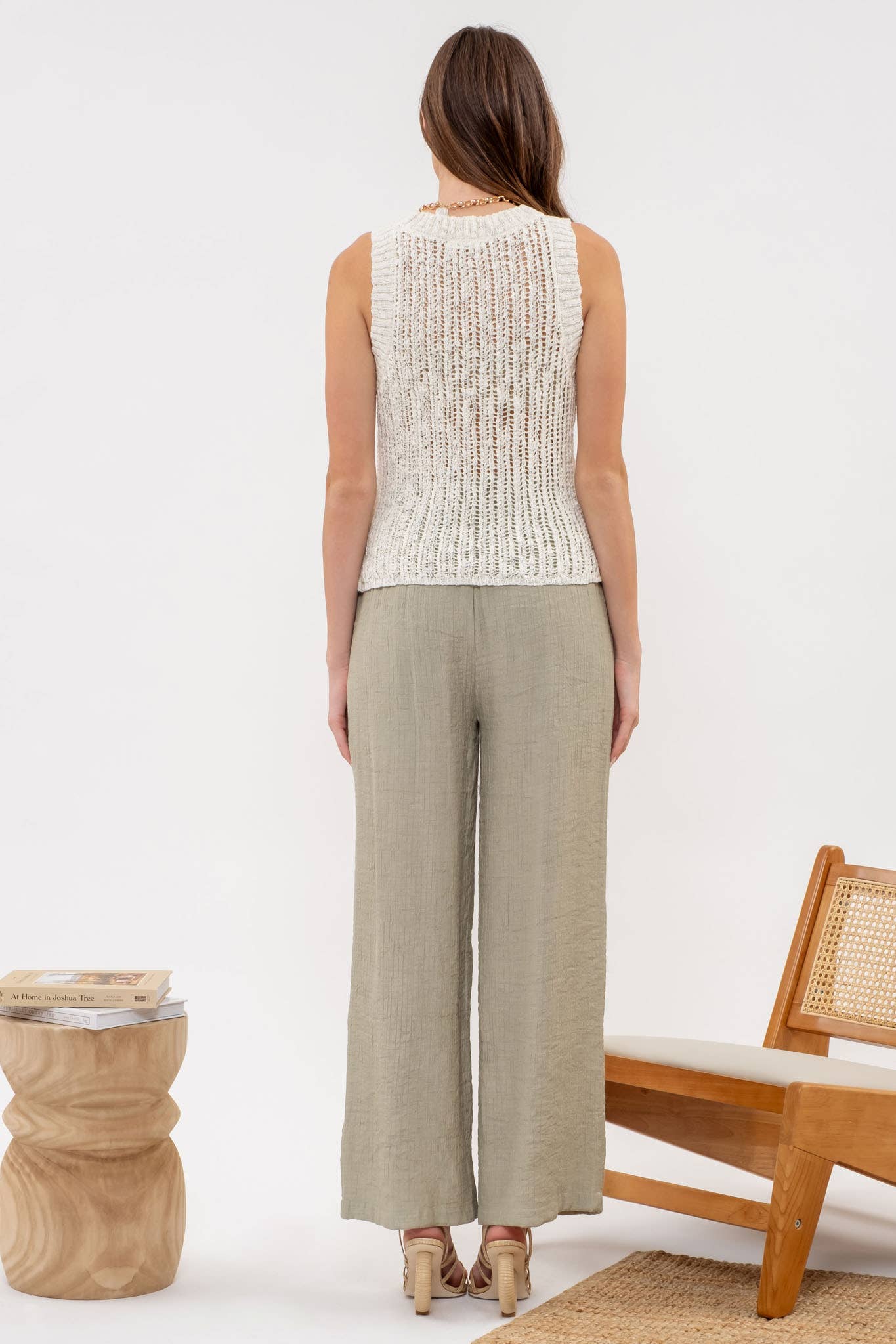 Crochet Knit Top - alternate view