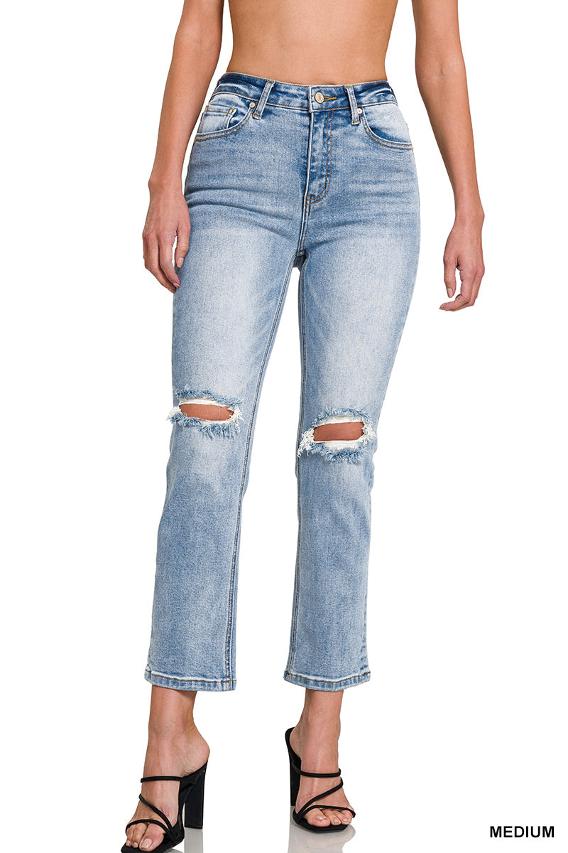 Cropped Jeans