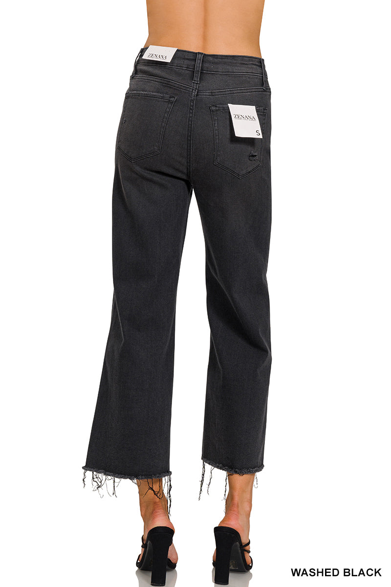 Women’ Cropped Jeans - alternate view