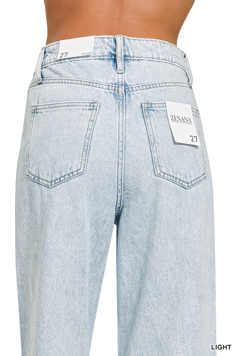 High-Rise Wide Leg Jeans - alternate view