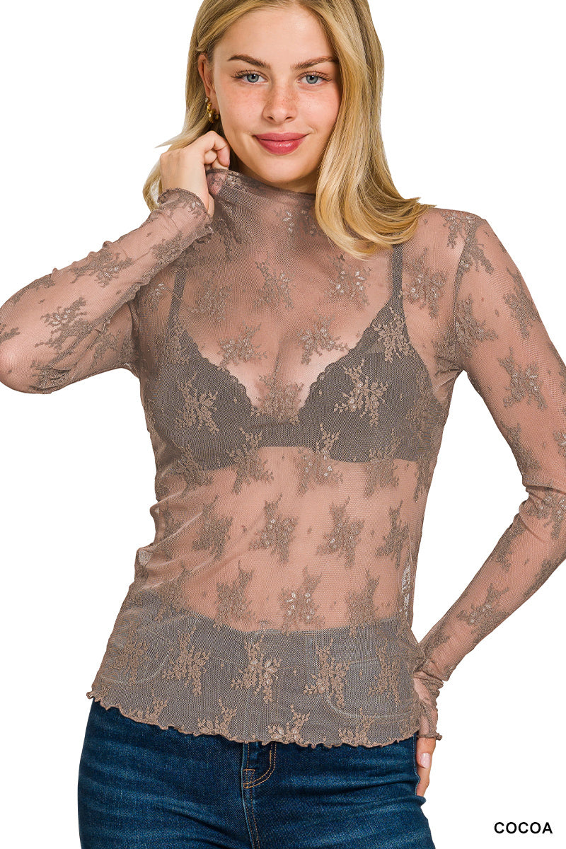 Lace Layering Top - alternate view
