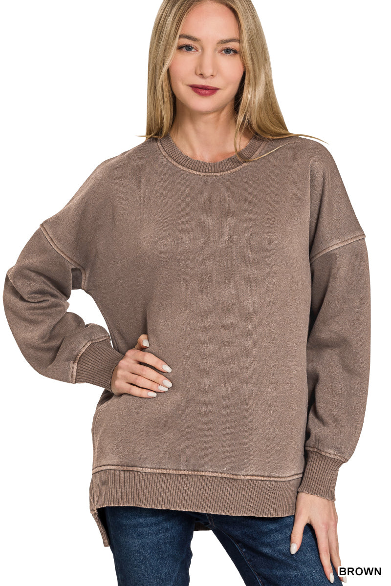 Women’ Oversized Crew - alternate view