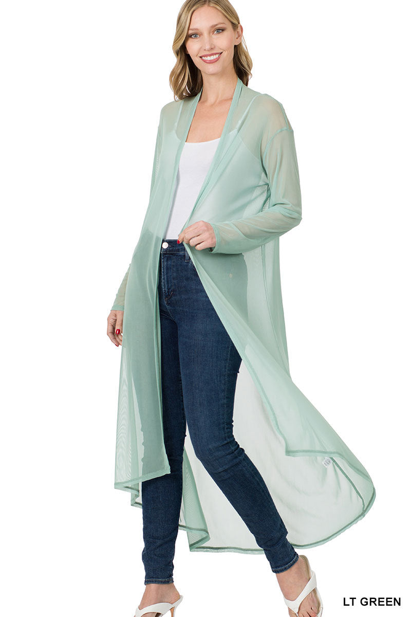 Mesh Open Front Cover