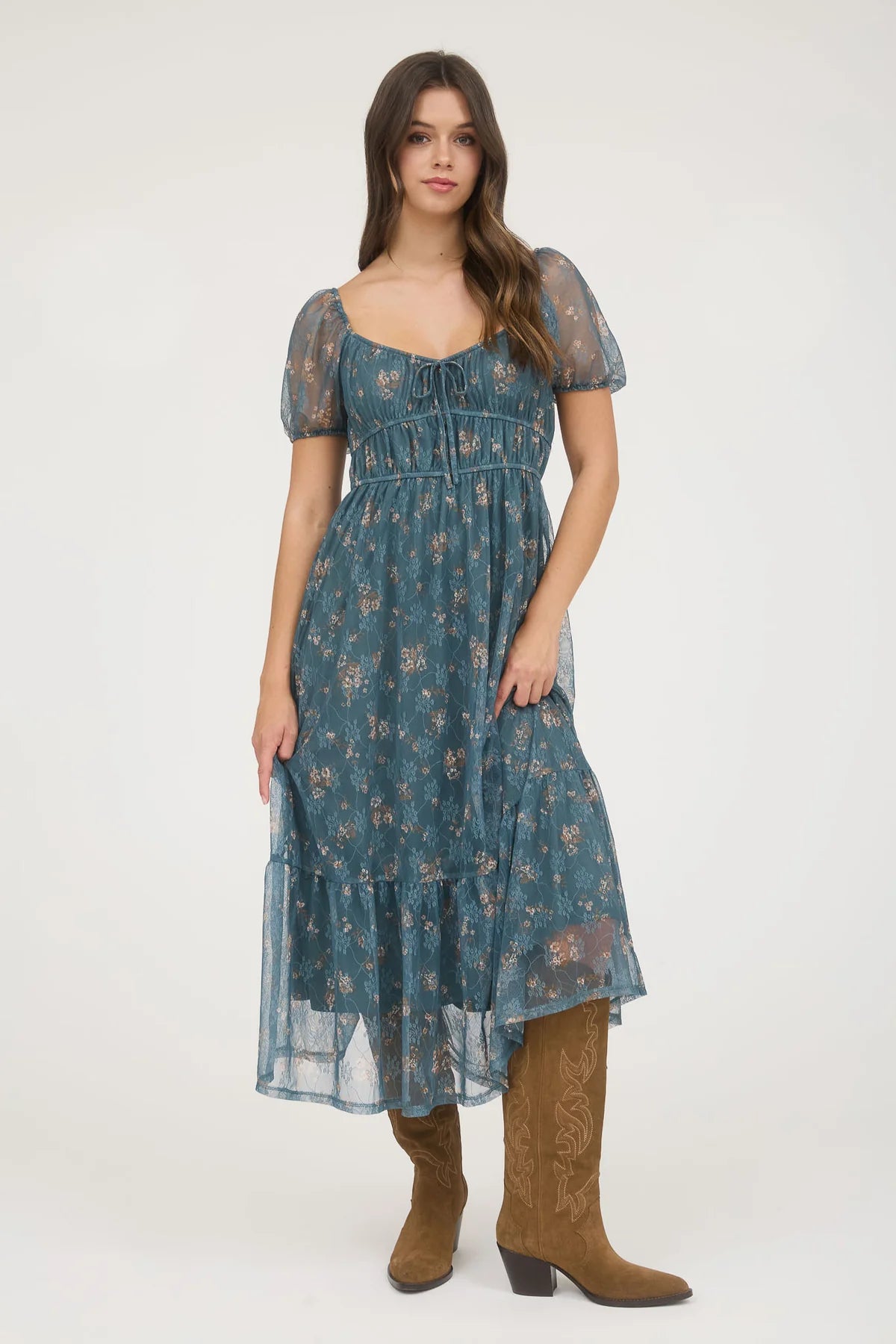 Bohemian Tiered Dress - alternate view