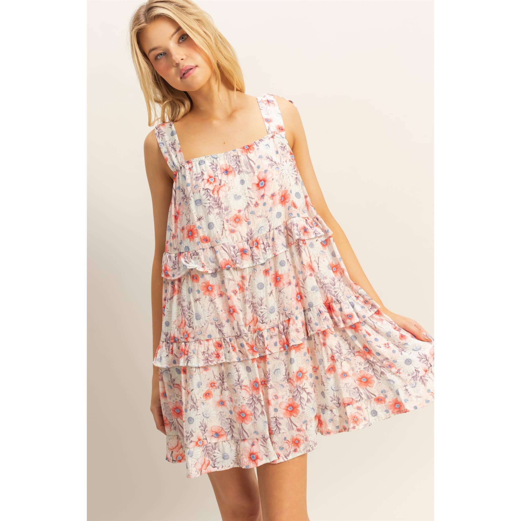 Floral Mini Dress - alternate view