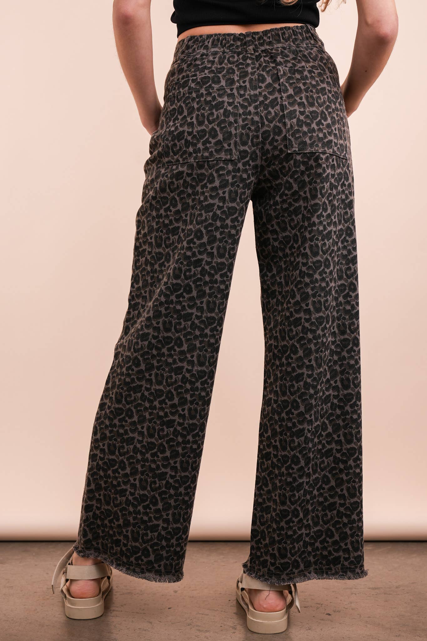 Leopard Print Pants - alternate view