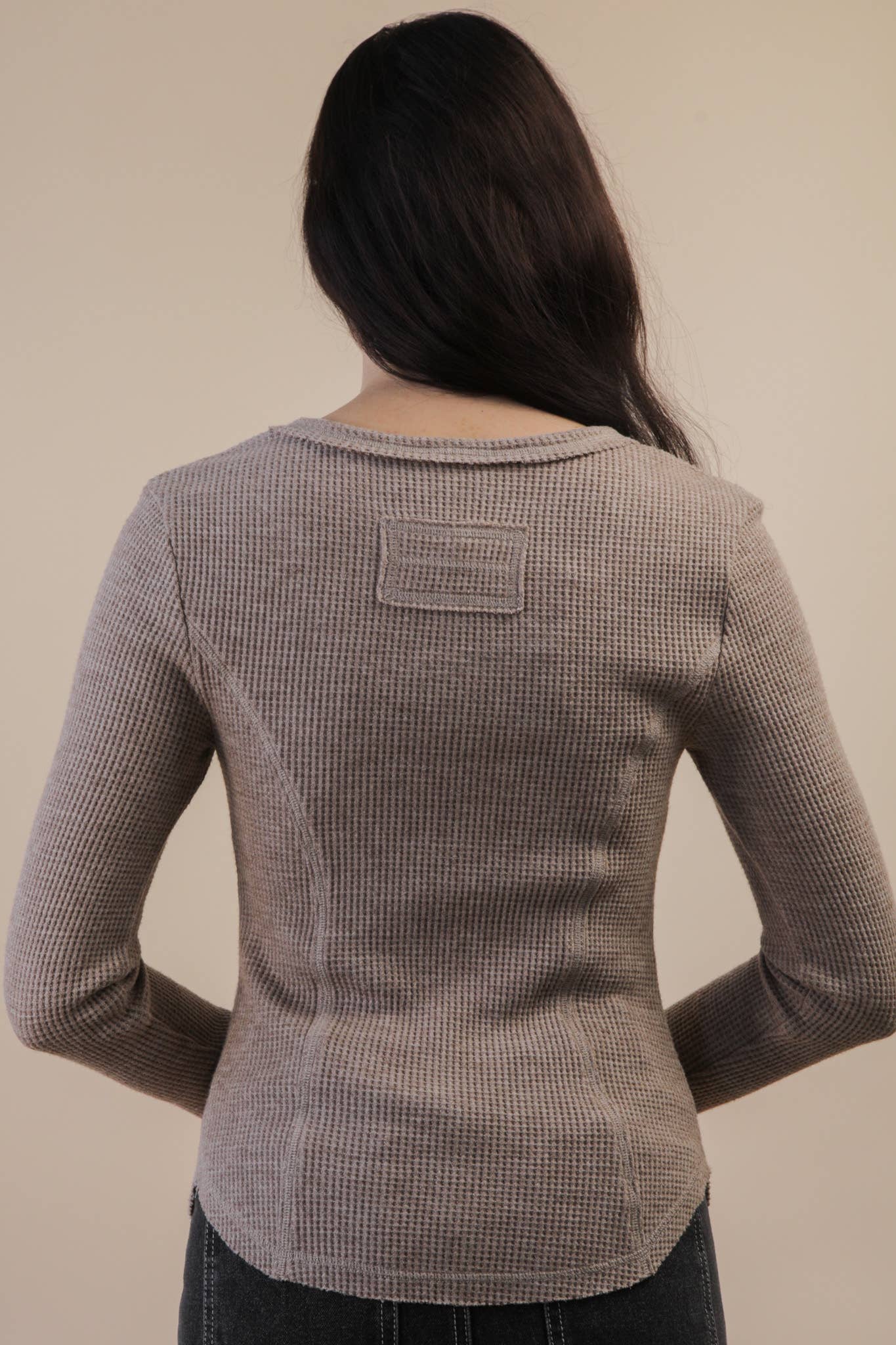 Women’s Waffle Knit Top