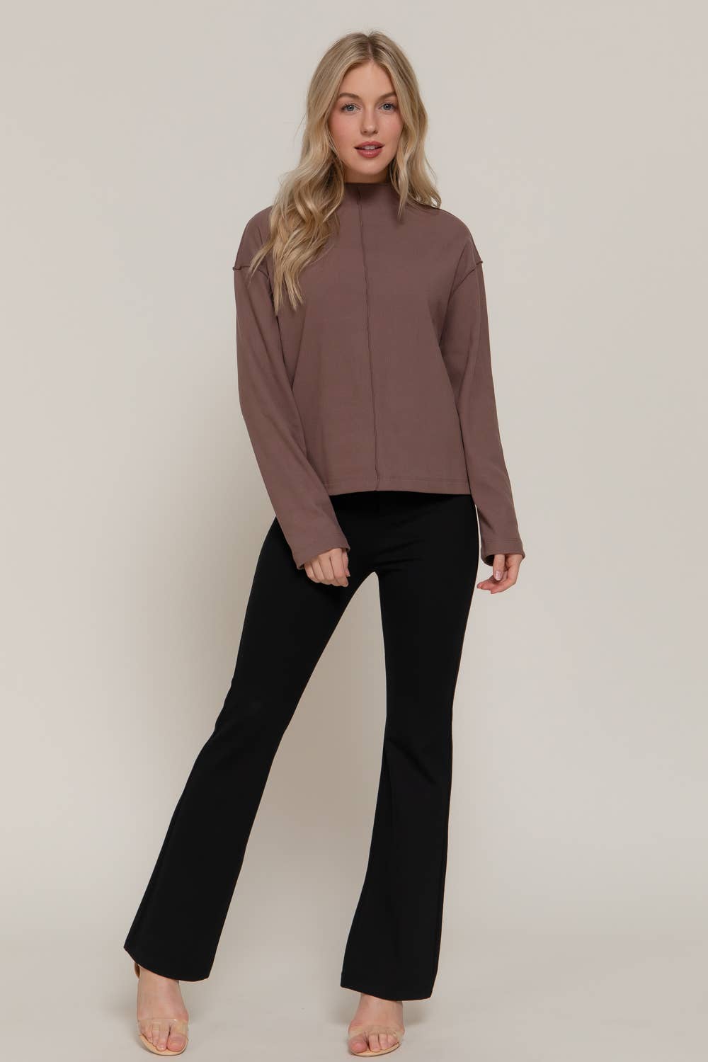Mock Neck Top - alternate view